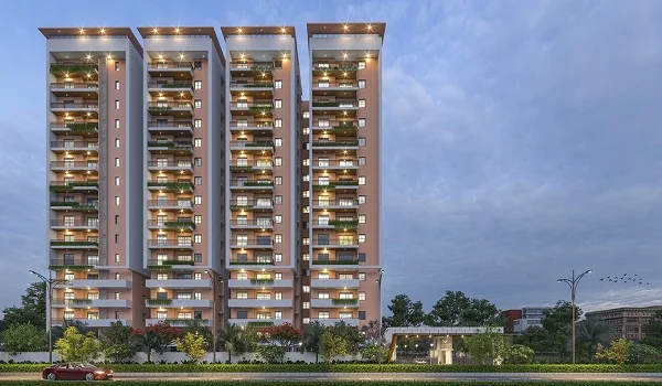 Representative render of Adani rehabilitation towers at Matunga, Dharavi